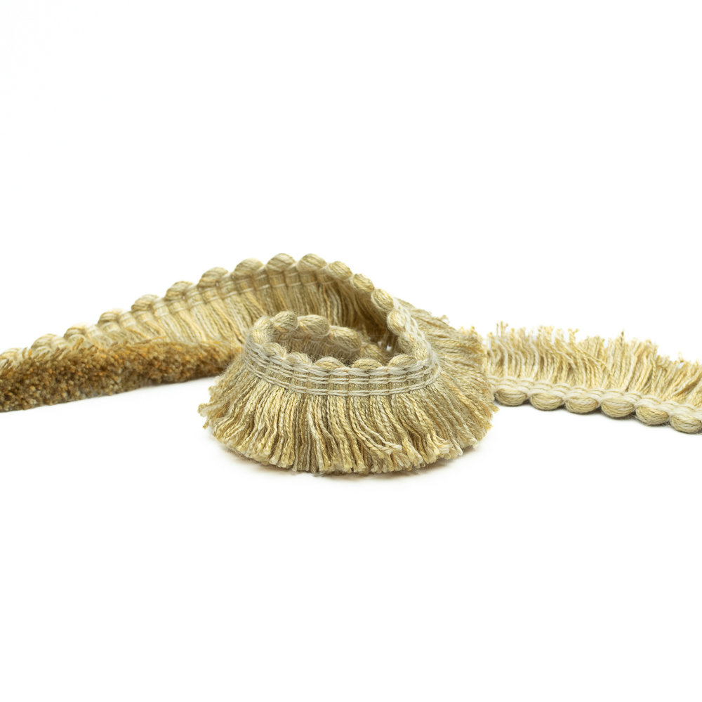 Schnittfransette altgold, 24 mm