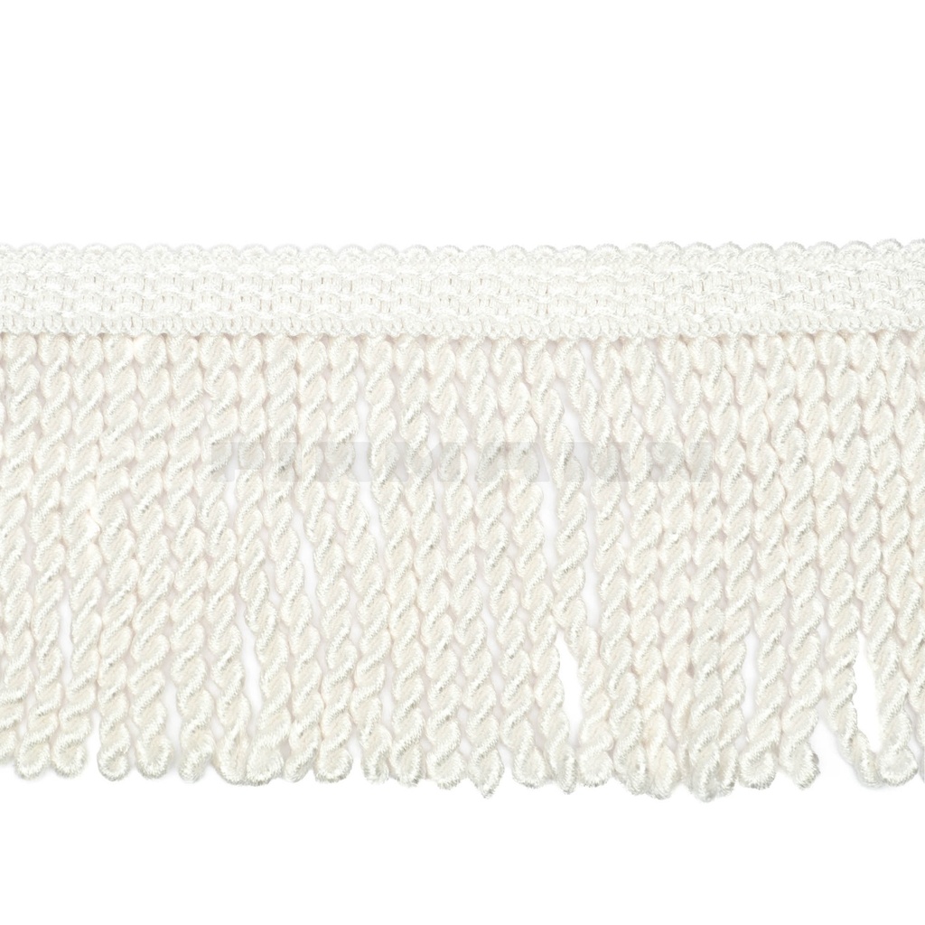 Möbelfranse 12 cm + Borte perla
