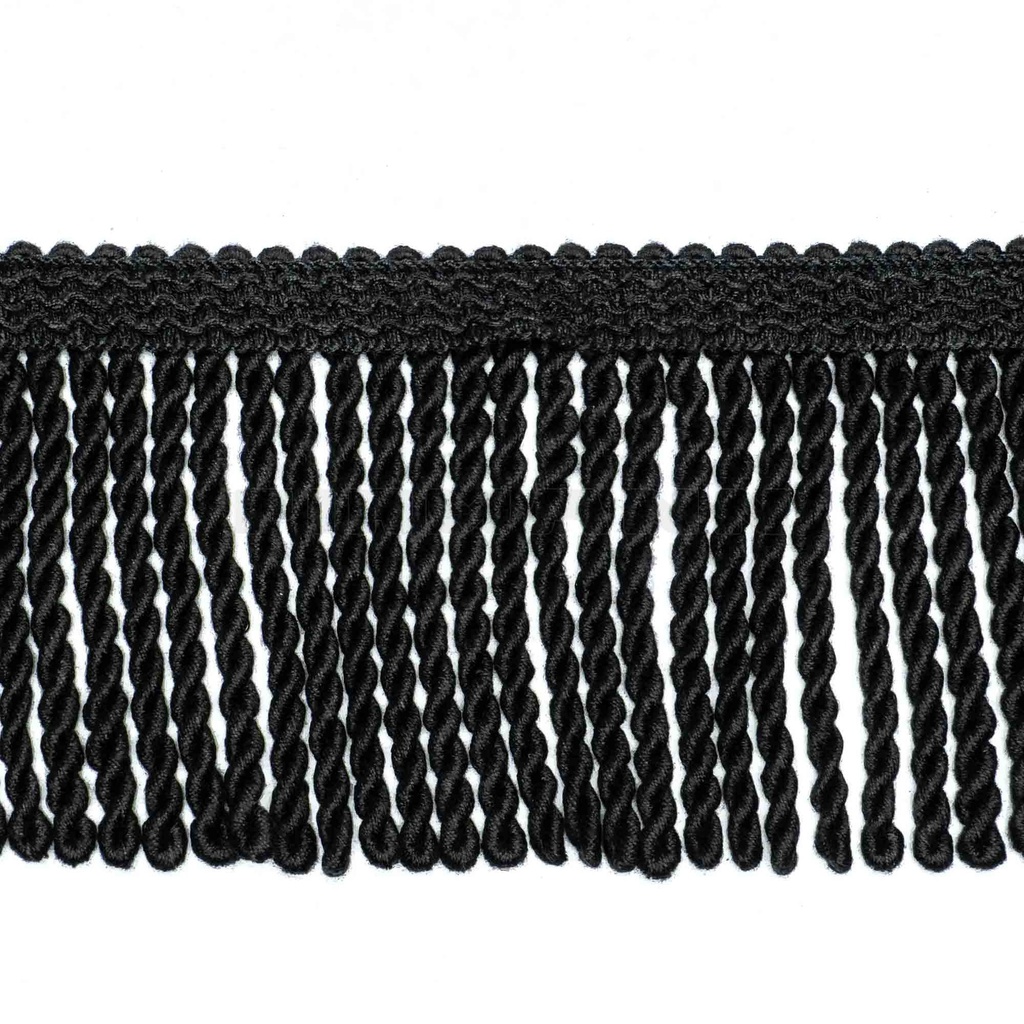 [VMF507] Möbelfranse 12 cm + Borte schwarz