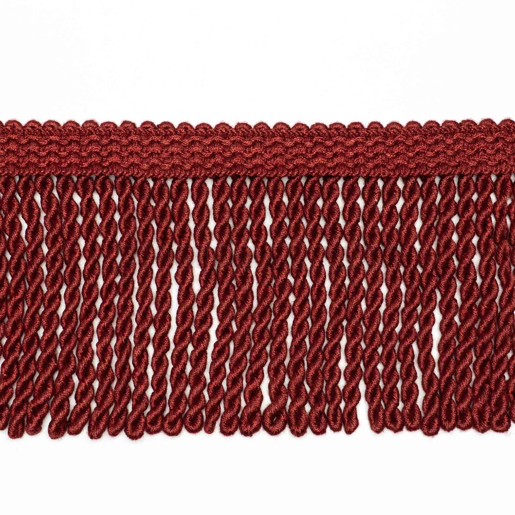 [VMF606] Möbelfranse 12 cm + Borte merlot