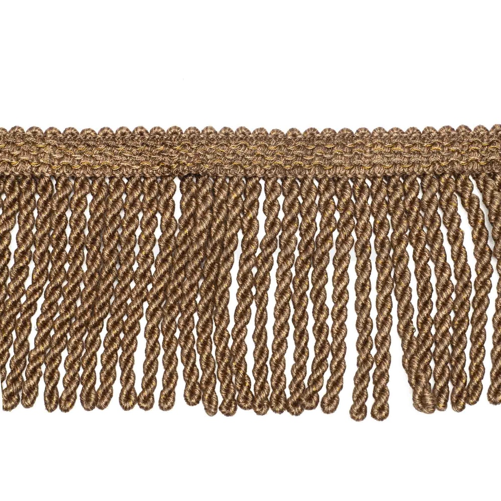 Möbelfranse 12 cm + Borte light brown