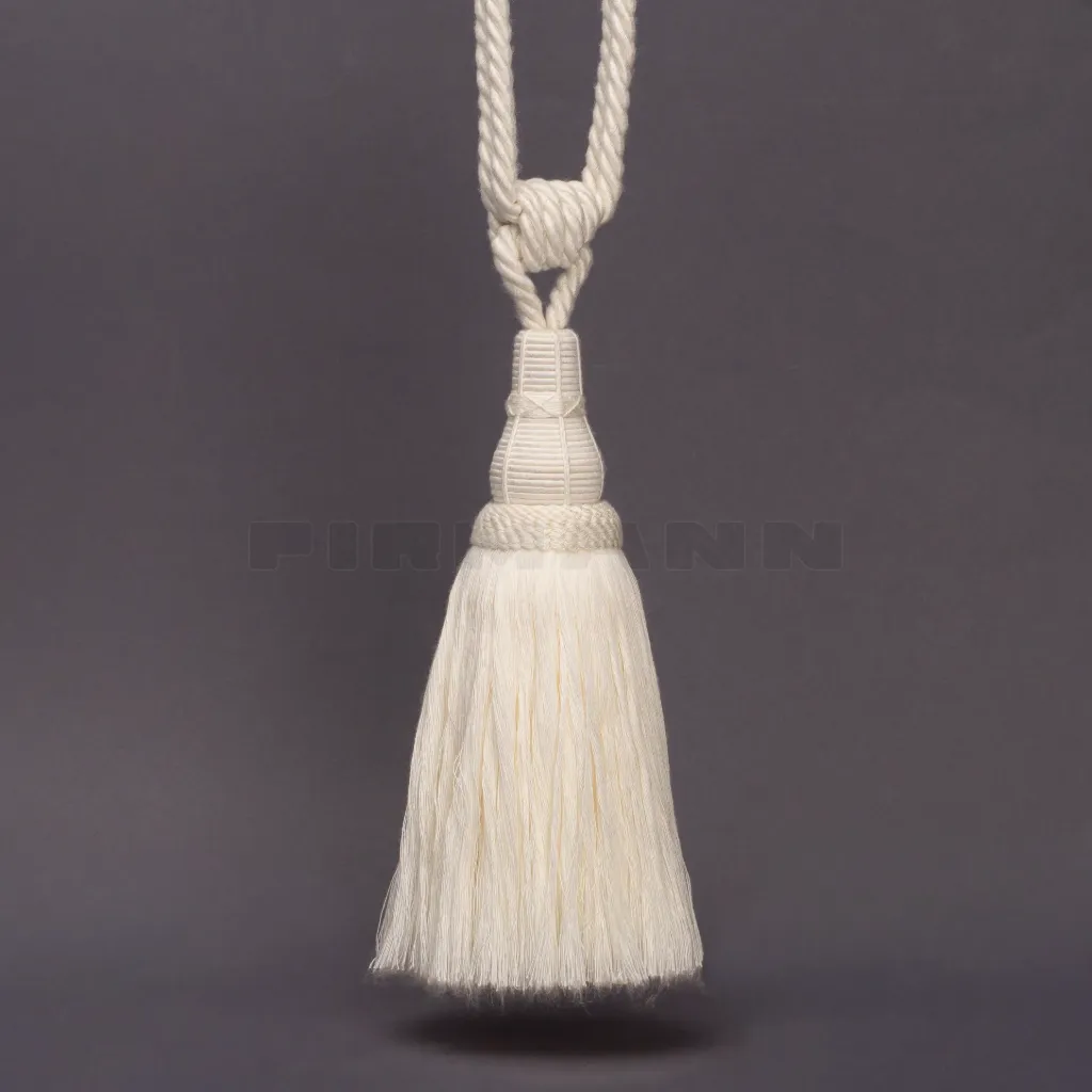 RH Ferrara 75 cm, Quaste 25 cm wollweiß, matt
