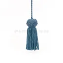 Schlüsselquaste Ginevra 10 cm, azur