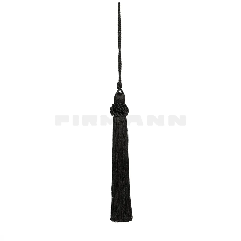 Schlüsselquaste Scopetta 15/24 schwarz