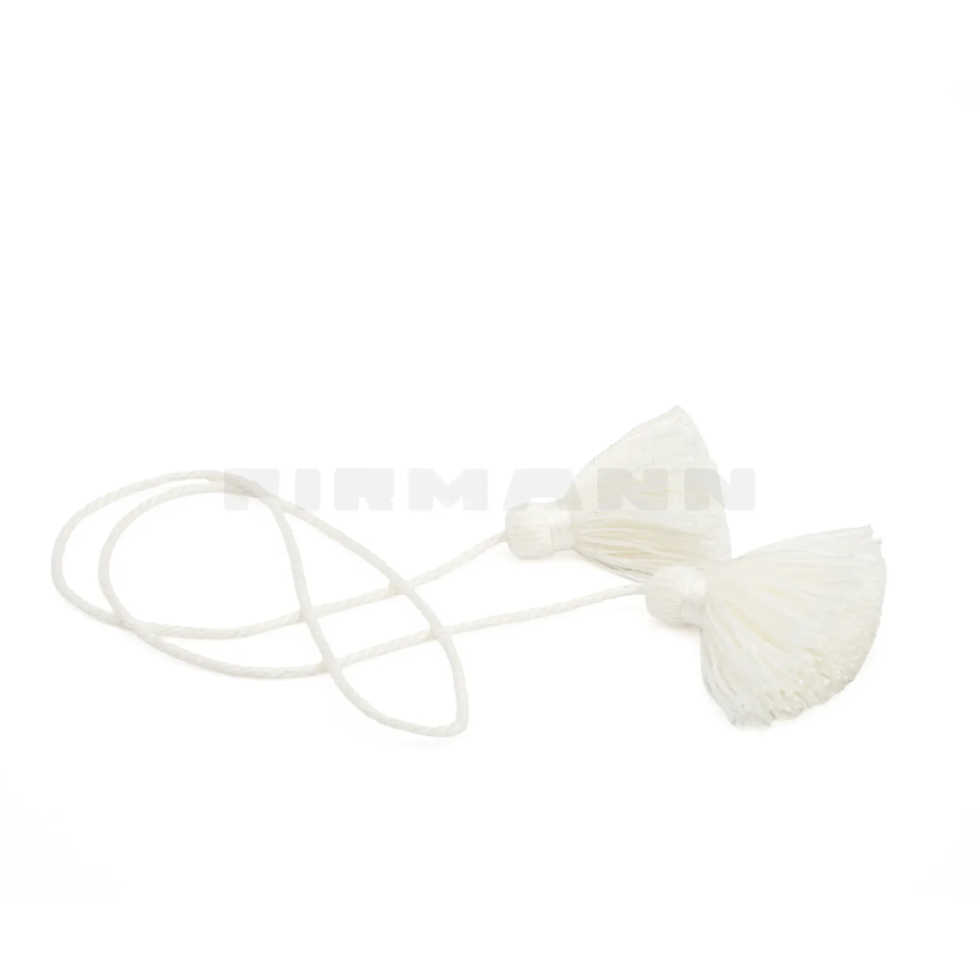 V-Bindegarnitur 70 cm mit 2 Quasten, perla