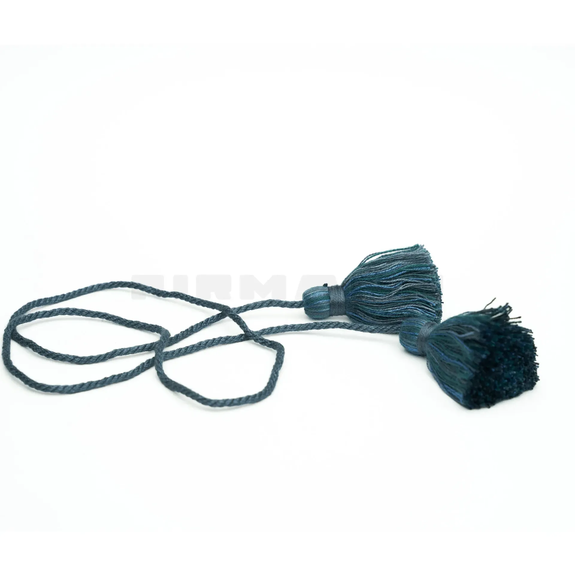 V-Bindegarnitur 70 cm mit 2 Quasten, atlantik