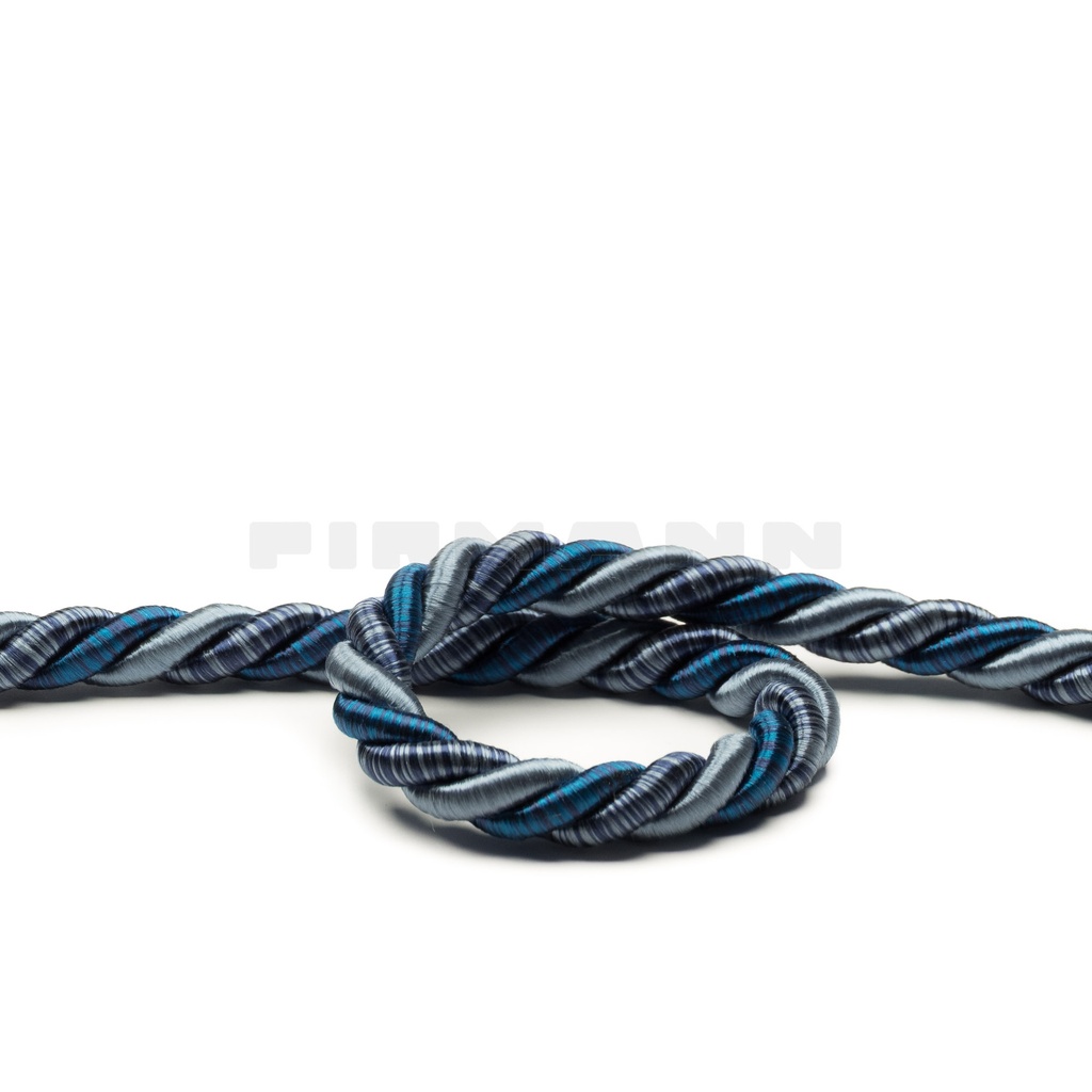 Kordel Parma 9 mm blau