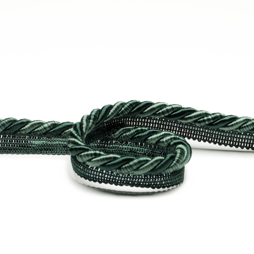 [PF410] Kordel Parma+Fahne 9/12 mm  d.grün