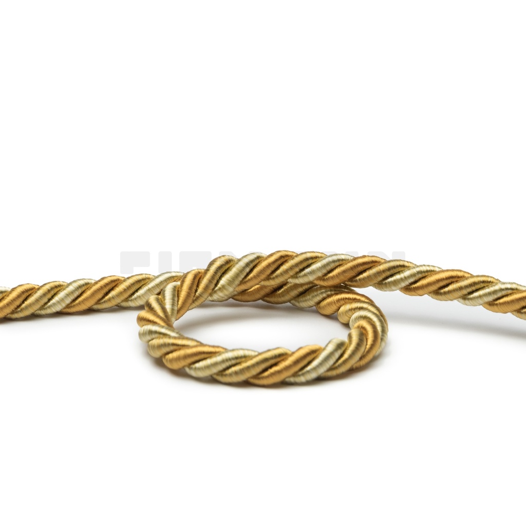 Kordel Parma 9 mm gold