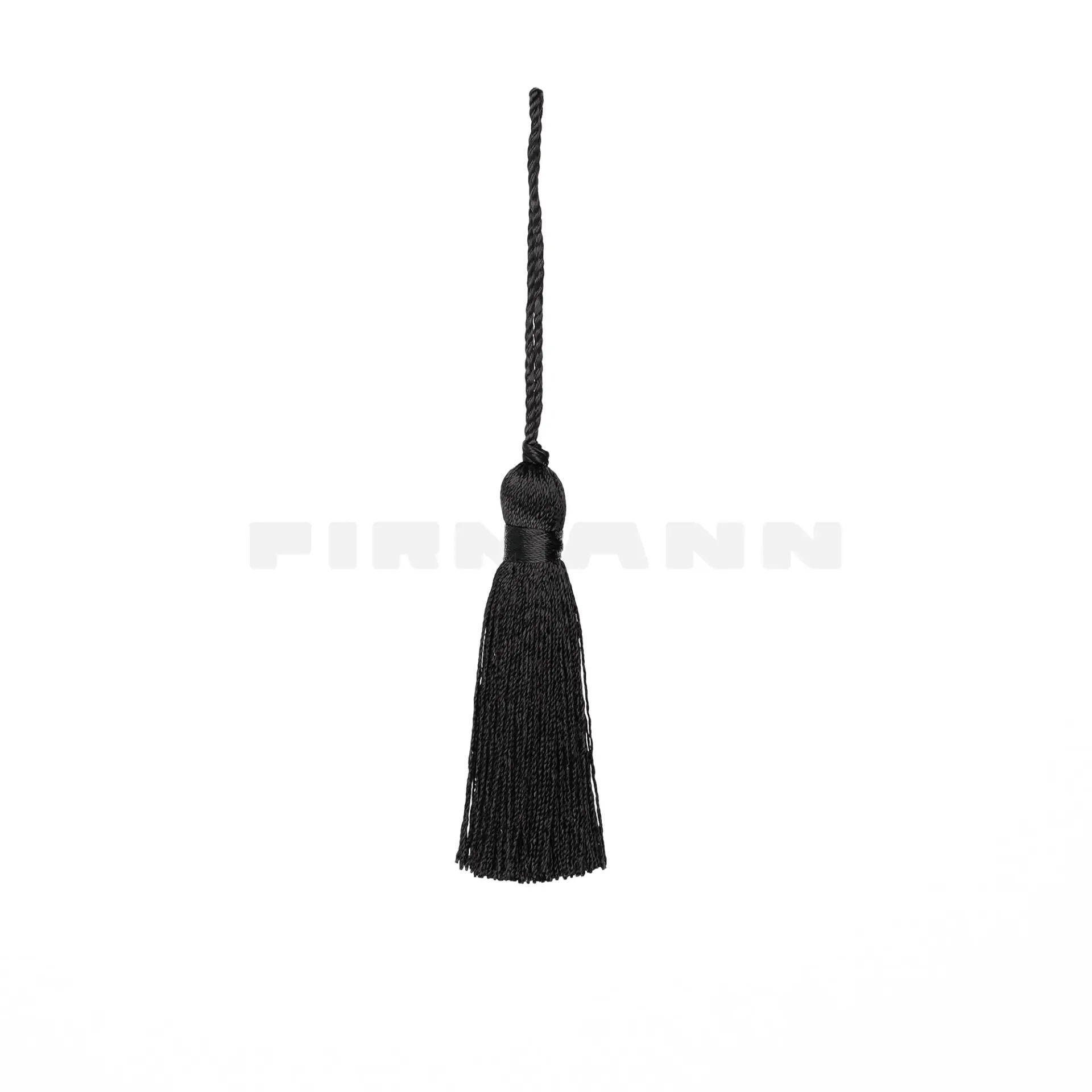 Parmella - Quaste schwarz 7,5  cm