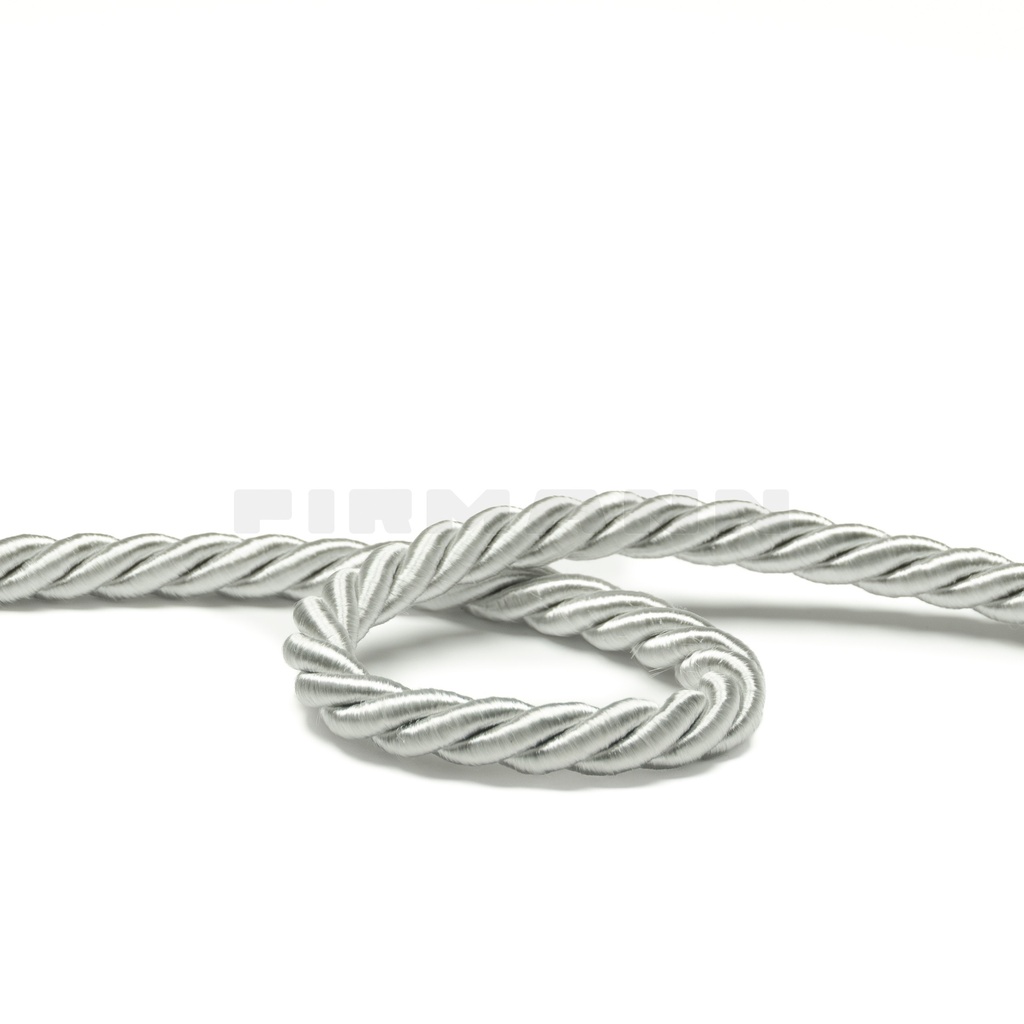 Kordel Parma 9 mm hellgrau