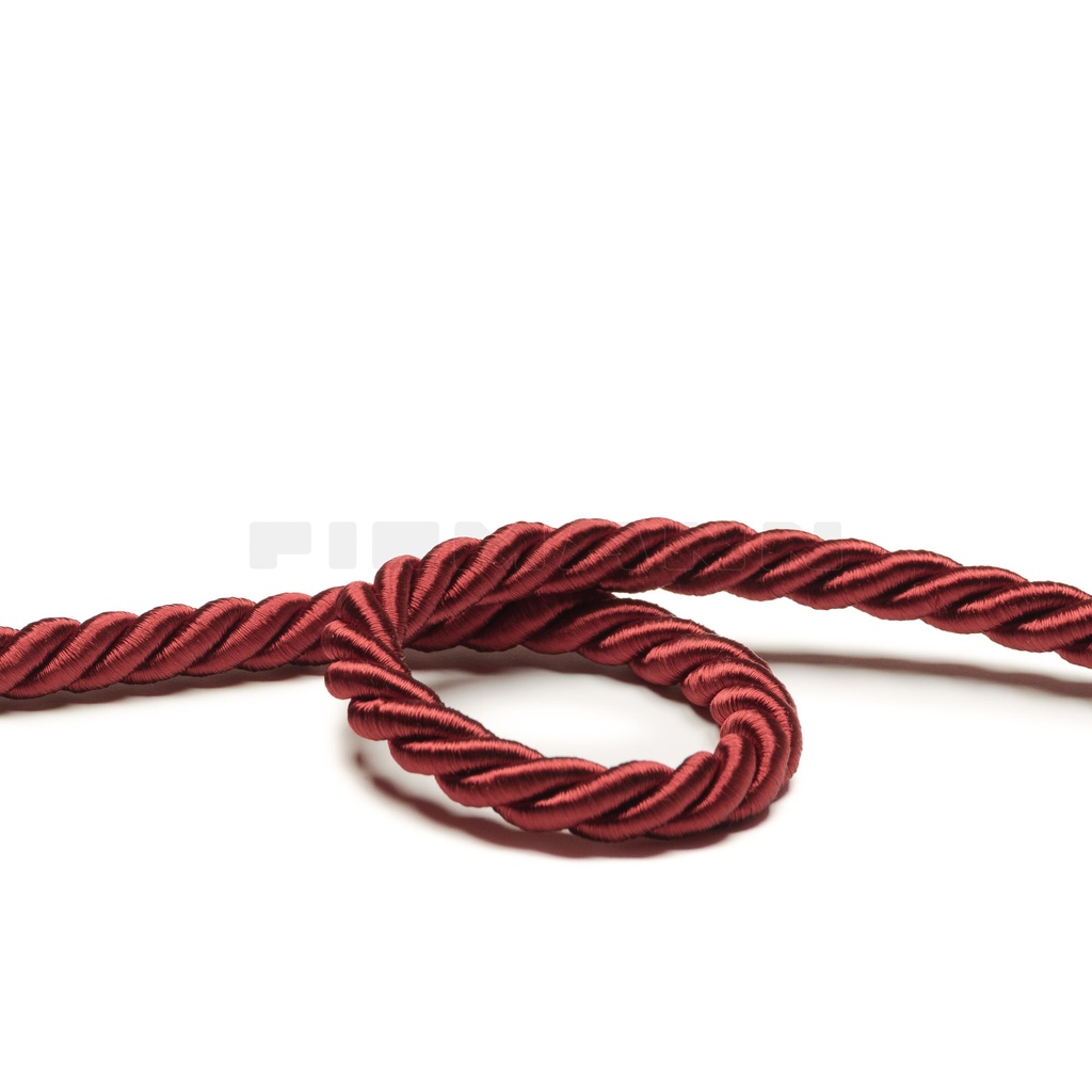 [P602] Kordel Parma 9 mm weinrot