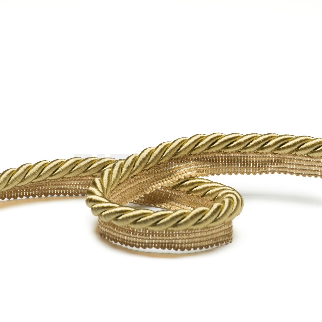 Kordel Parma+Fahne 9/12 mm havanna