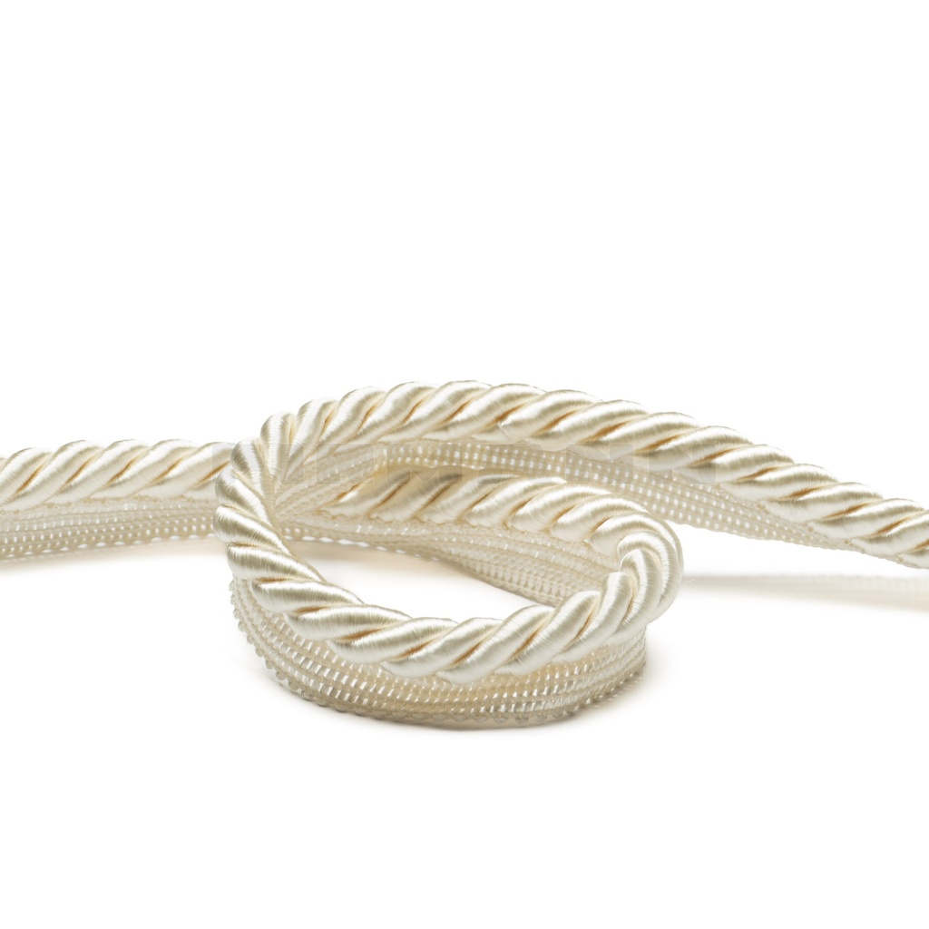 [PF117] Kordel Parma+Fahne 9/12 mm crème