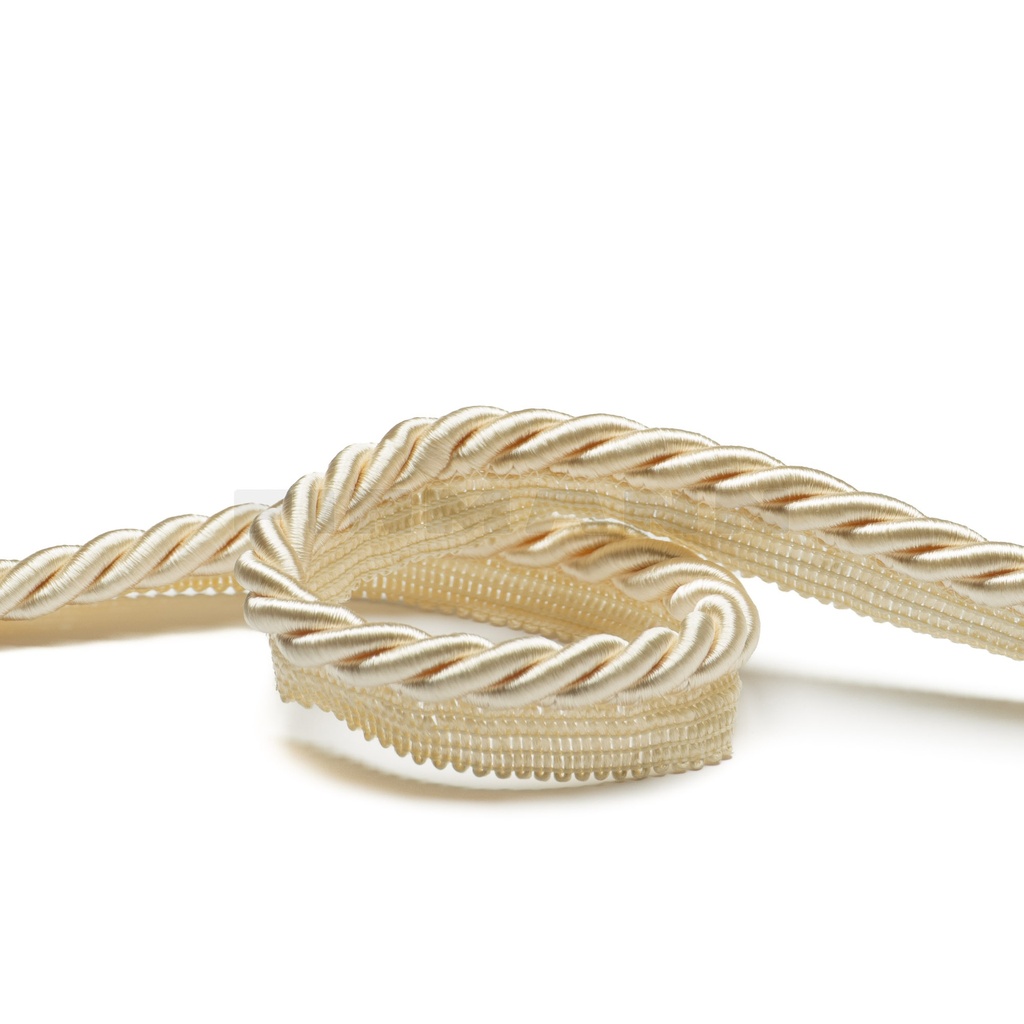 [PF201] Kordel Parma+Fahne 9/12 mm claire