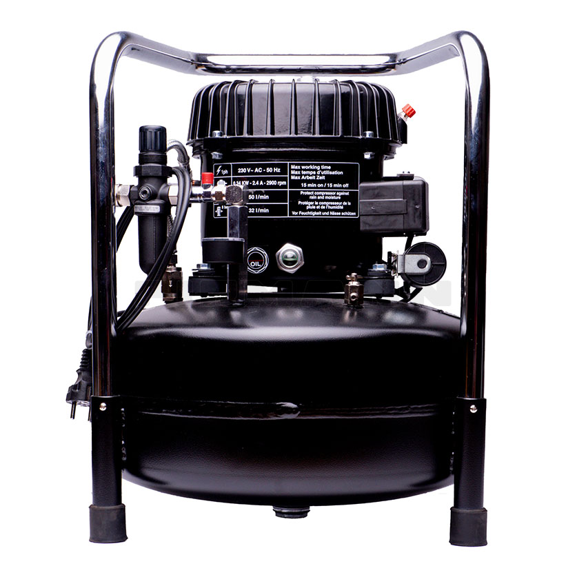 [161090] Kompressor 25 Ltr., Sil-Air Panther 50-24                                                     max. 8 bar Betriebsdruck ; Motor 0,34kW