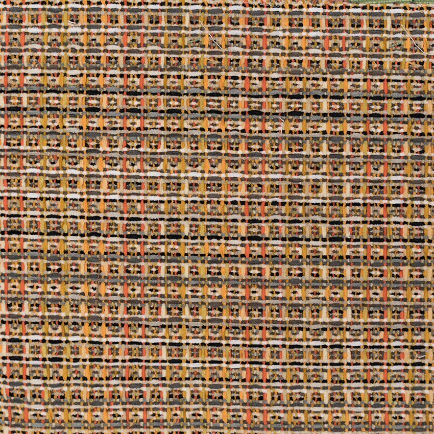 Yonkers 3D safran - Möbelstoff