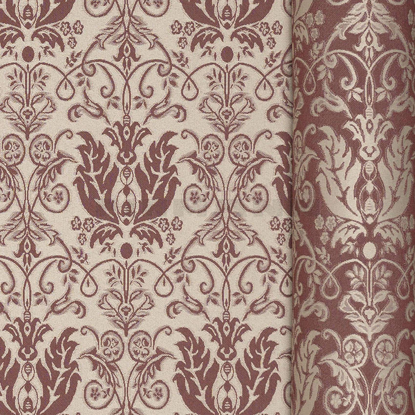 Toulouse rot - Möbelstoff