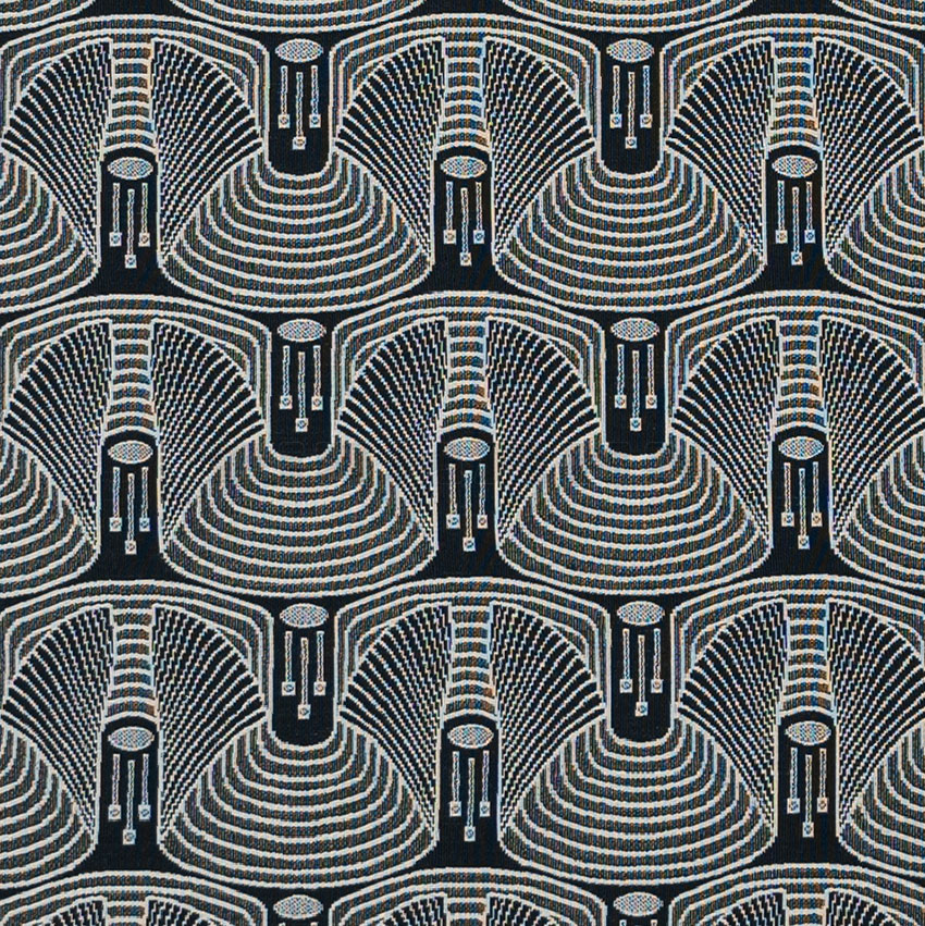 [110716] Theodora 70/2 B1 schwarz - Möbelstoff