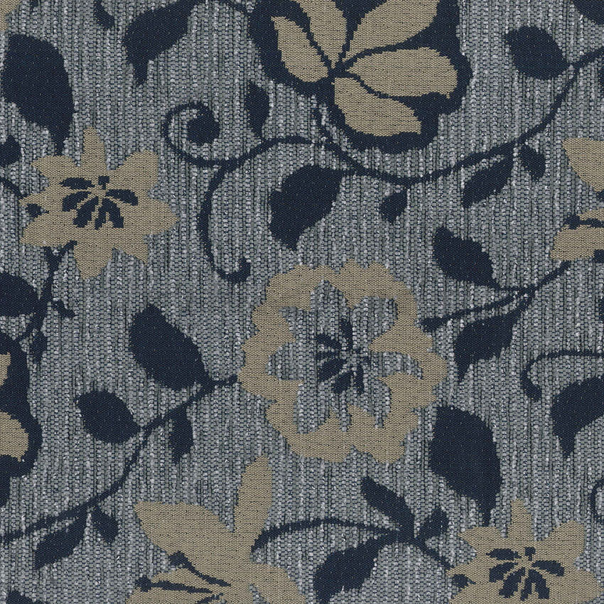 Piana blau - Möbelstoff