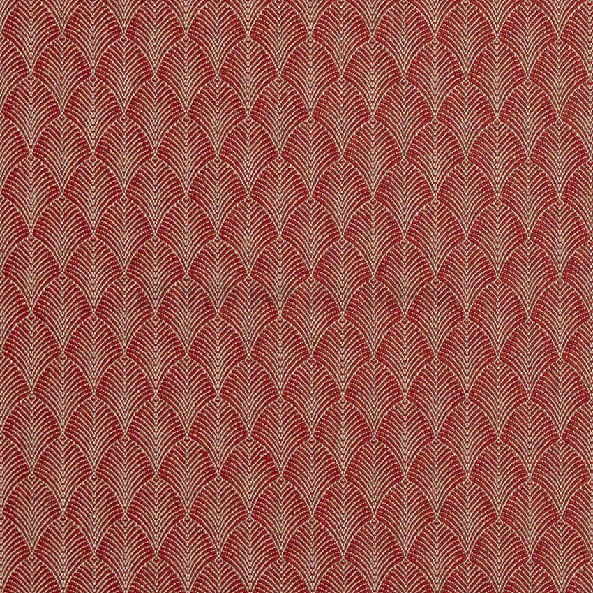 [124190] Palmett karminrot - Möbelstoff