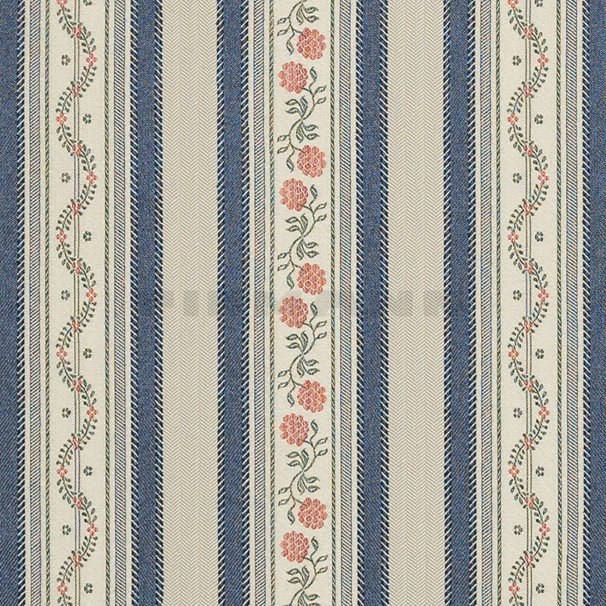 [120461] Leopoldina GM B1 blau - Möbelstoff