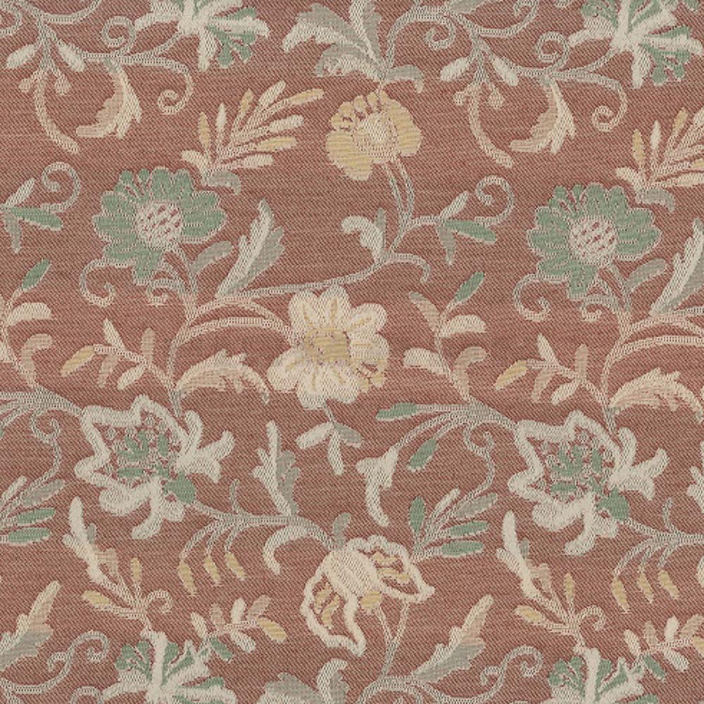 Flores rot - Dekor- & Möbelstoff