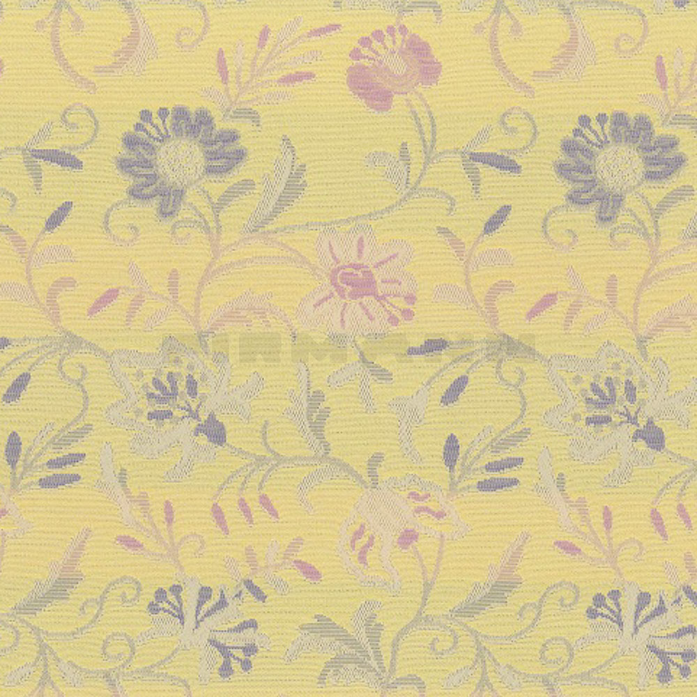 [125121] Flores gelb - Dekor- & Möbelstoff