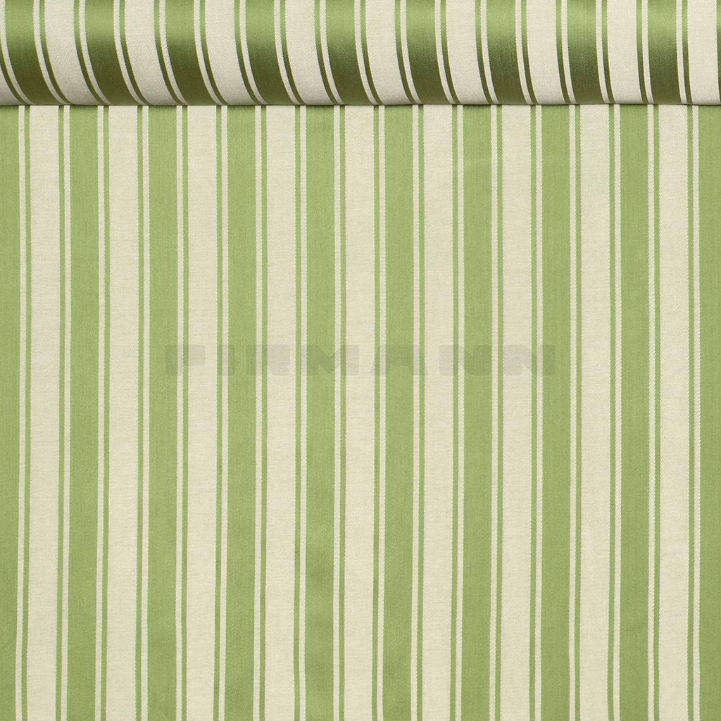 [110674] Ferrara reseda-weiß - Möbelstoff