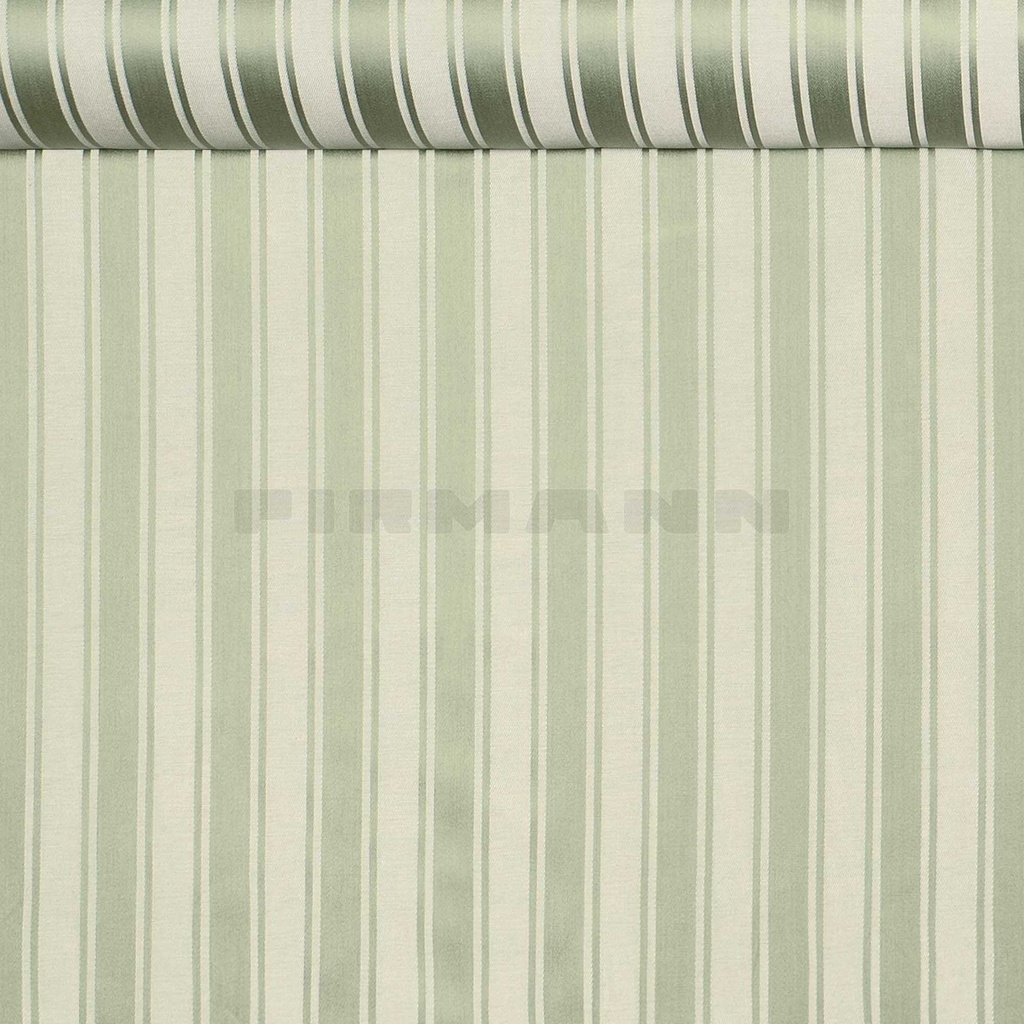 [110672] Ferrara nilgrün-weiß - Möbelstoff