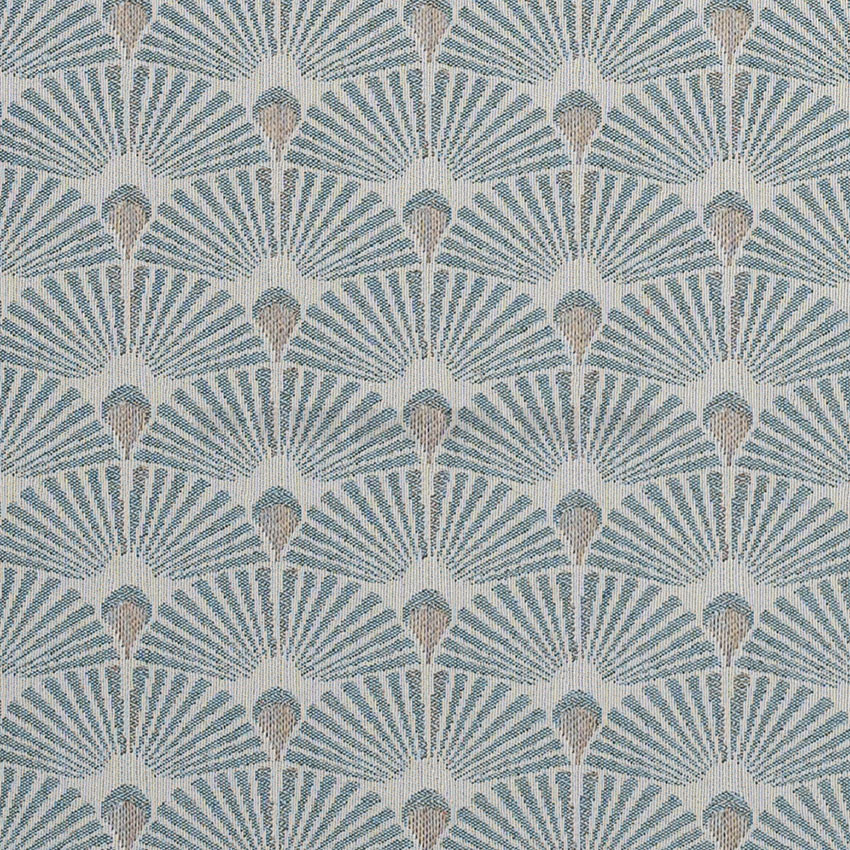 [110710] Fächer GM B1 aqua - Möbelstoff