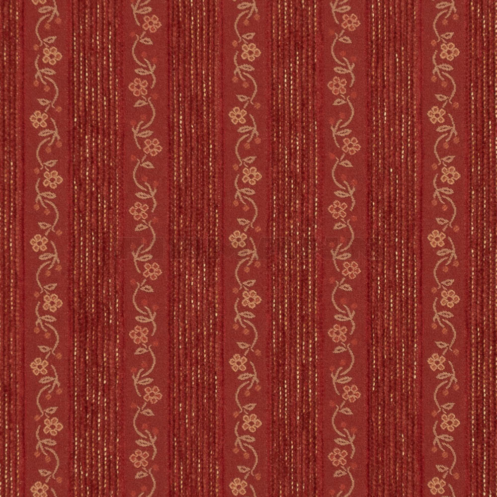 Carinthia Streif rot - Möbelstoff
