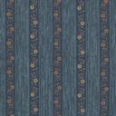 Carinthia Streif blau - Möbelstoff