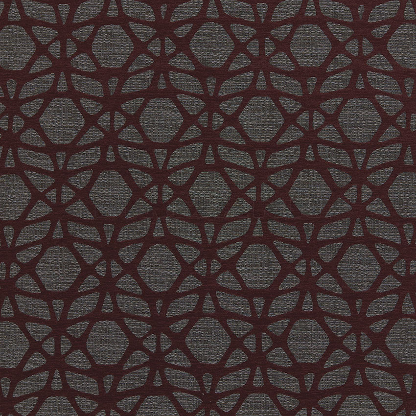 Brooklyn weinrot - Möbelstoff