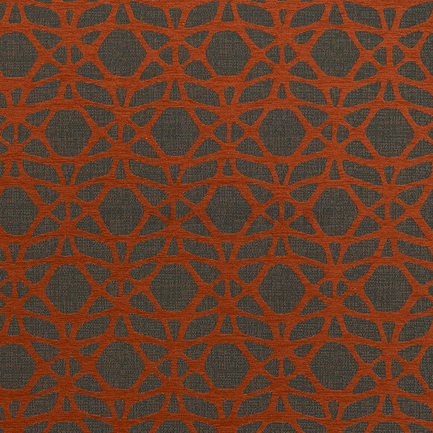 Brooklyn orange - Möbelstoff