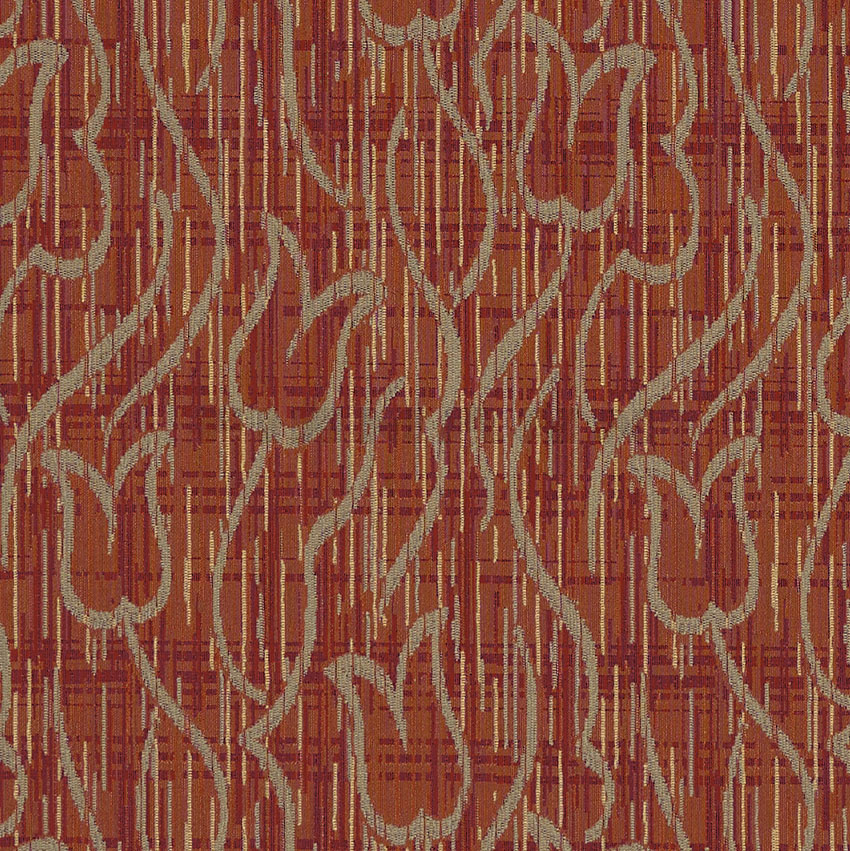 Aachen rot - Möbelstoff