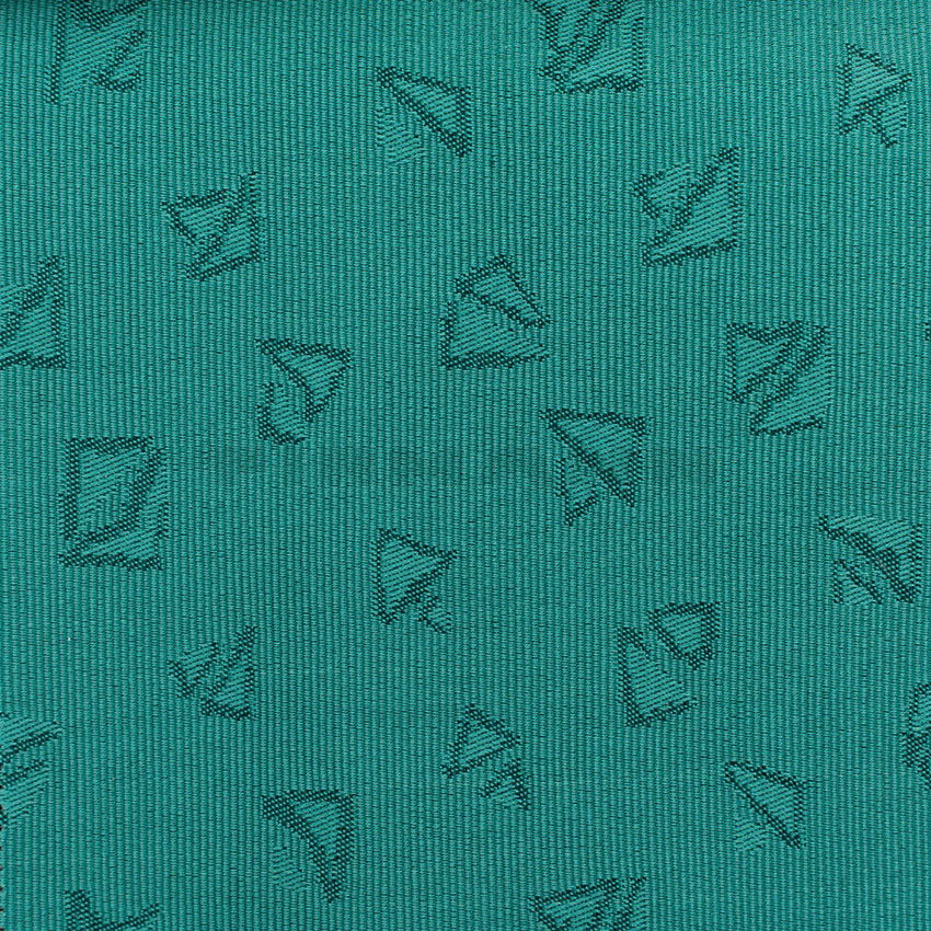 [127794] Hofburg gemustert türkis - Möbelstoff
