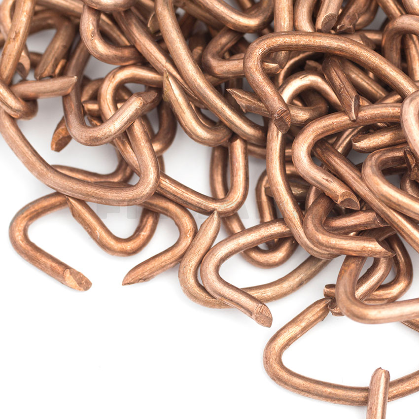 Polsterklammern eckig