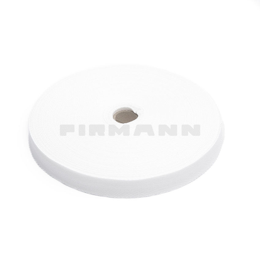 [612360] Baumwollköper-Bänder (reinweiß)