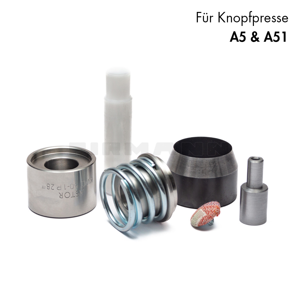 [754324] Astor Knopfwerkzeug KWD 50-1 für Stoffe (15 mm)