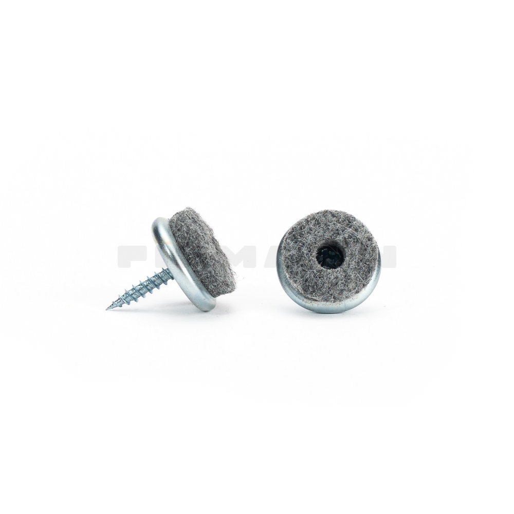 [750520] Stuhlbeingleiter – Filz, zum reinschrauben (20 mm)