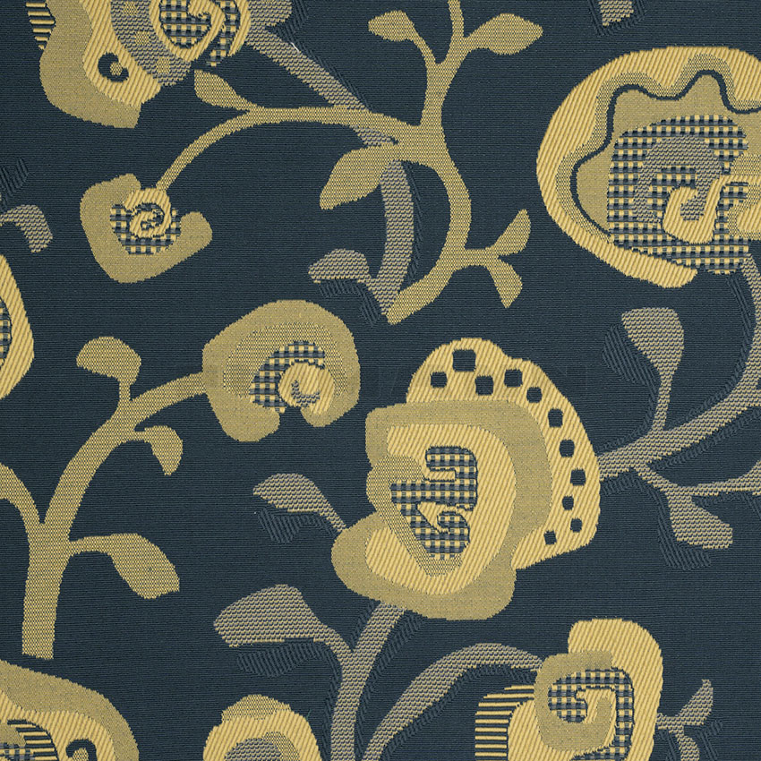 [100353] San Remo blau B1 - Möbelstoff