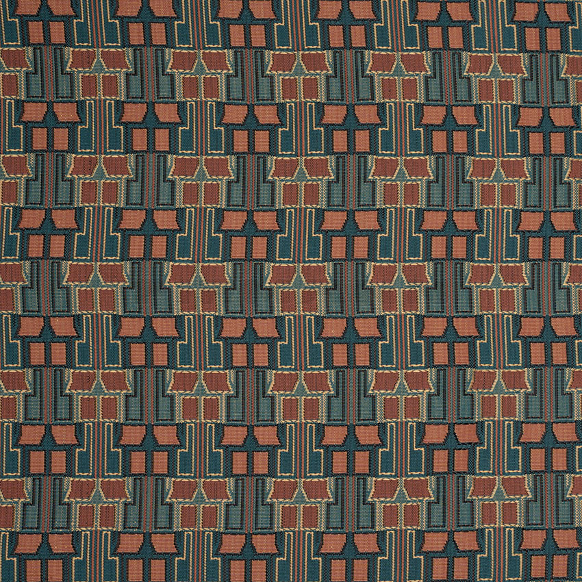 [113701] Aurora grün/ braun - Möbelstoff