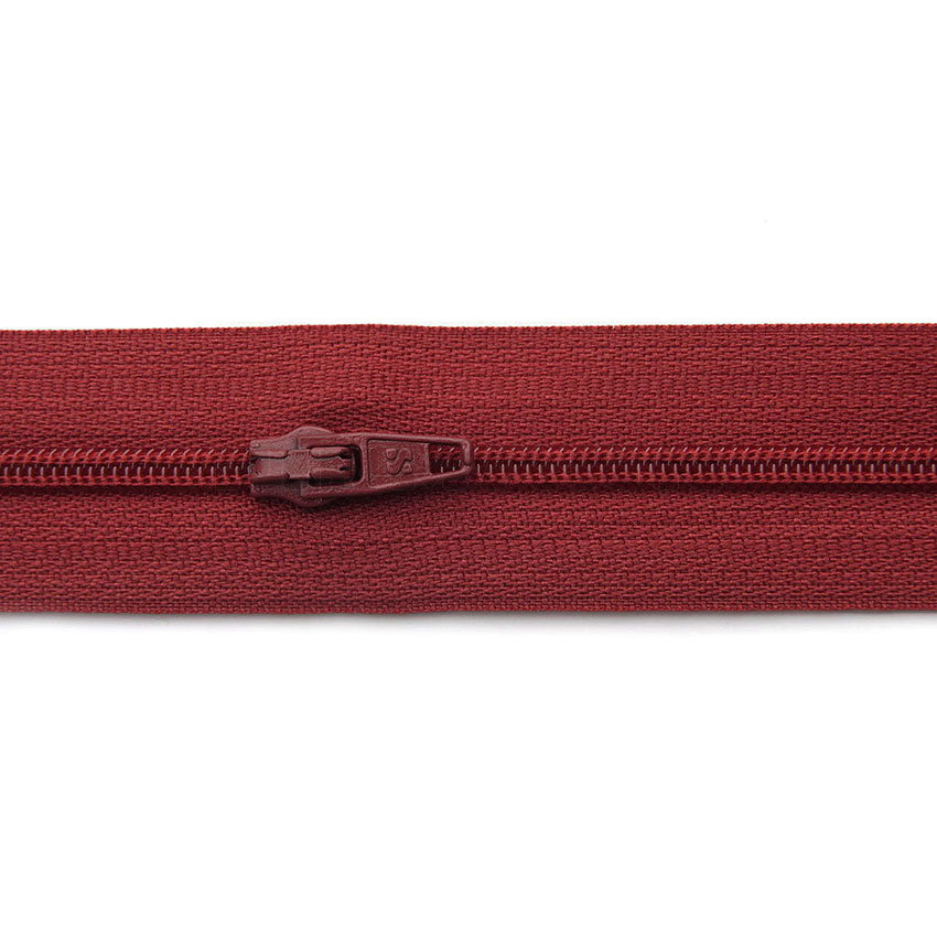 Reißverschluß endlos rot 6036