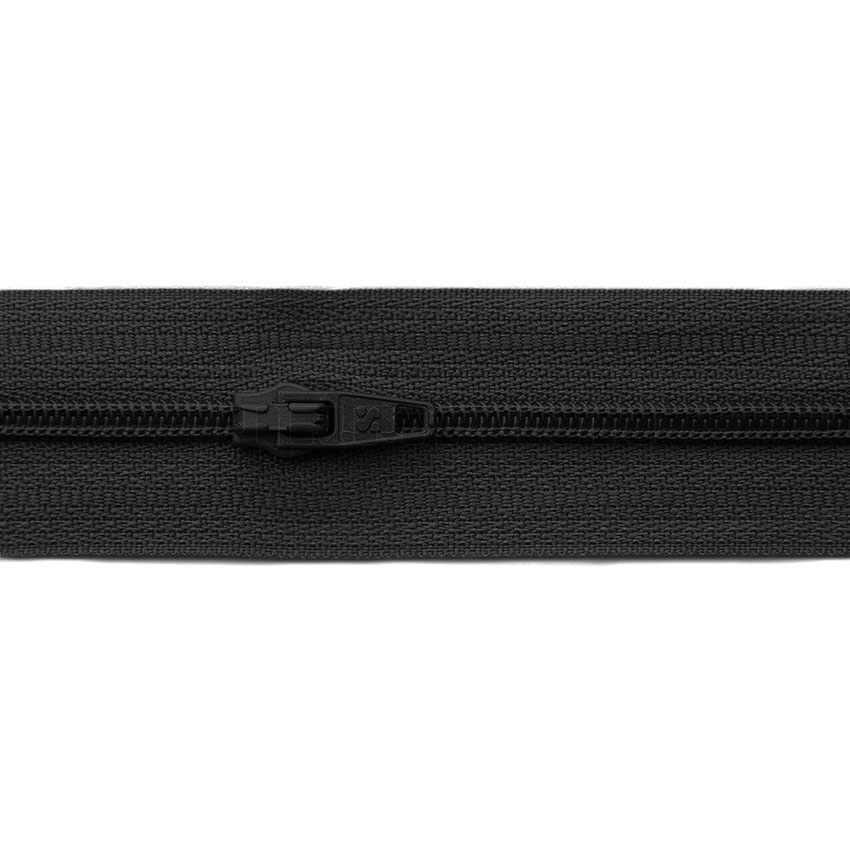 [612416] Reißverschluß endlos schwarz 6007 (per lfm)