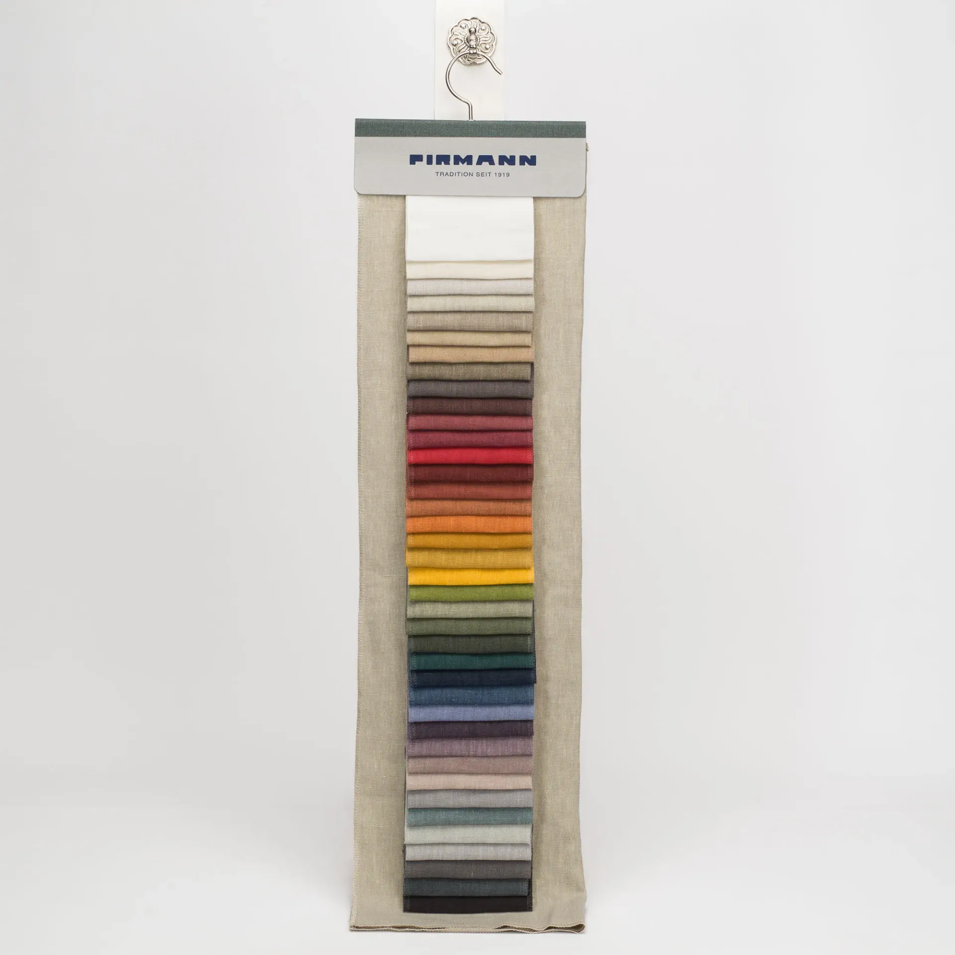 Wasserfall Lina – 100% Leinen Möbelstoff