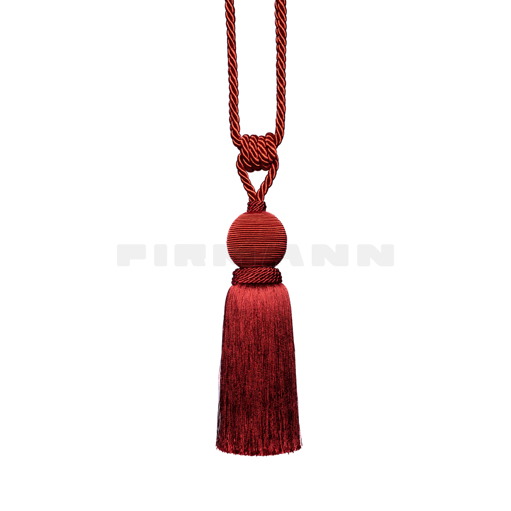 [VRZ228] RH Ziani m.Quaste 75/24 cm, campari