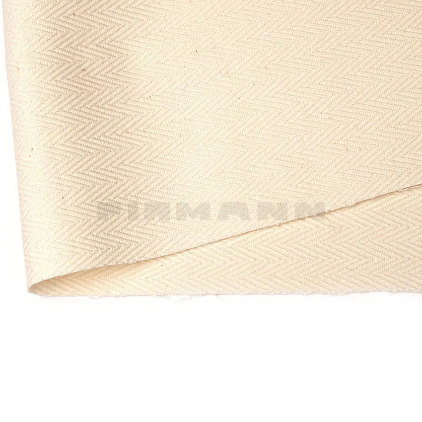 [131040] Chevron 100% BW-Gradl creme, 205 cm