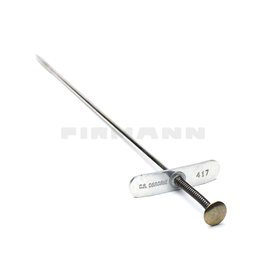 [163501] Knopfeinziehnadel 4x300 mm  (Patentspitz)