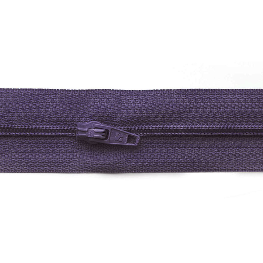 [612404] Reißverschluß endlos violett 6054